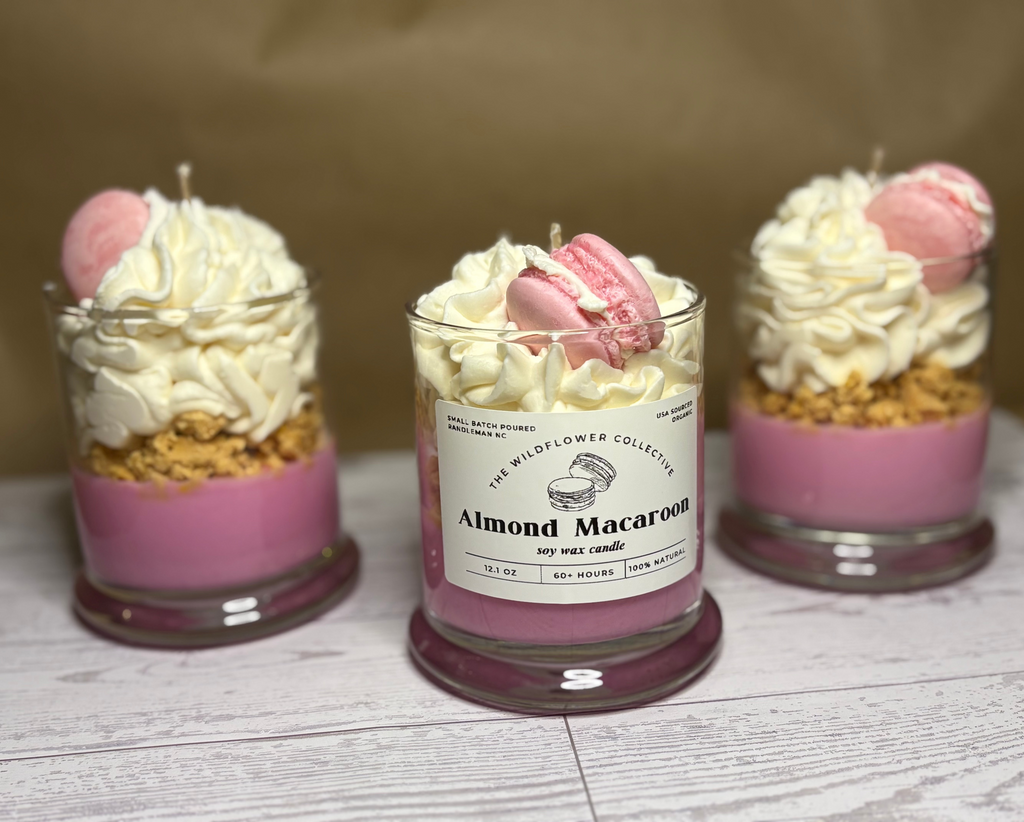 Almond Macaron • Themed Candle
